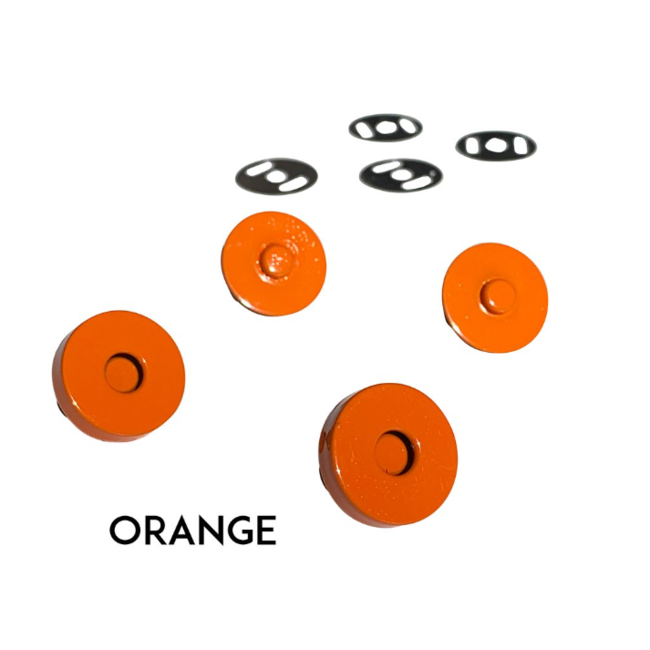 Magnetic Snaps - Orange