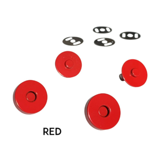 Sassafras Lane Magnetic Snaps - Red
