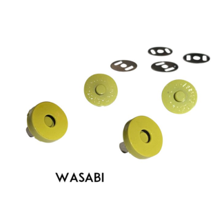 Sassafras Lane Magnetic Snaps - Wasabi