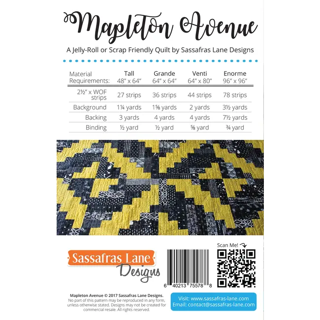 Mapleton Avenue Pattern
