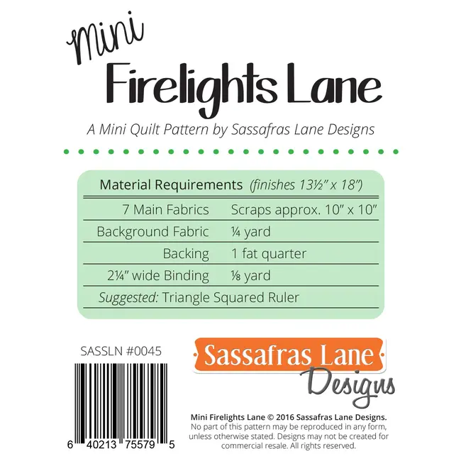 Mini Firelights Lane