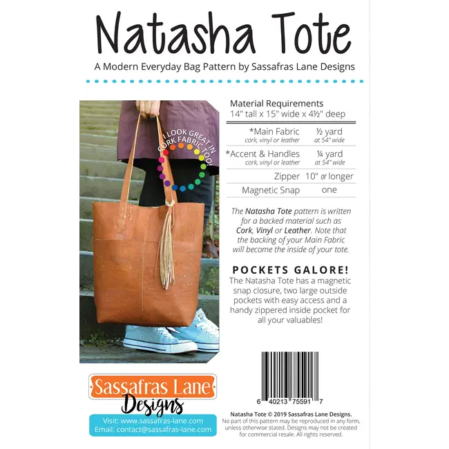 Natasha Tote Pattern