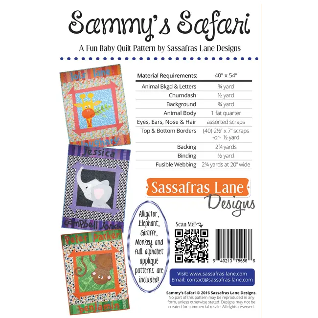 Sammy's Safari Pattern