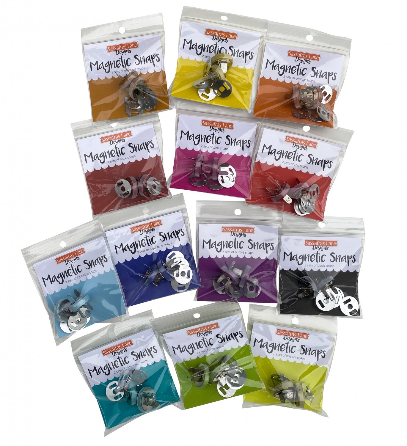 Magnetic Snap Sampler Pack - Stitch by Stitch