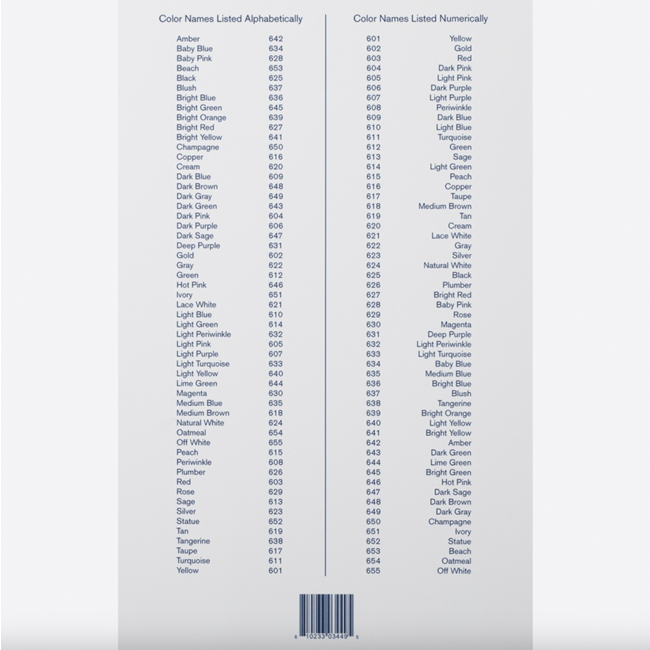 The Bottom Line Thread Card