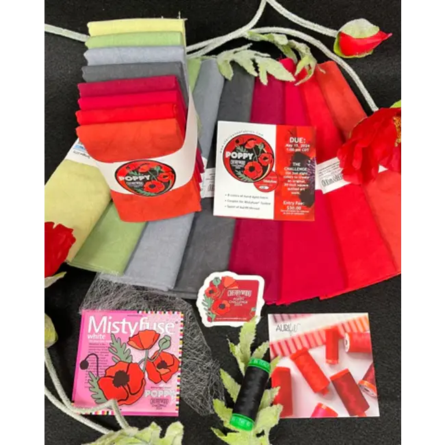 Cherrywood Challenge 2024 Poppy Stitch by Stitch