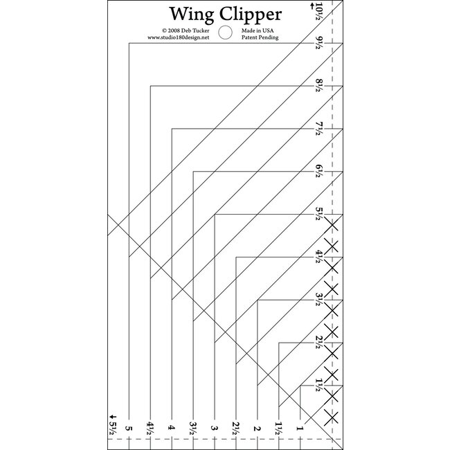Wing Clipper 1 Ruler