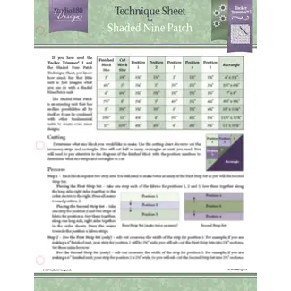 Studio 180 Design Shaded Nine Patch - Technique Sheet