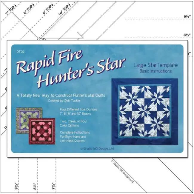 Rapid Fire Hunter's Star: Large Star Ruler