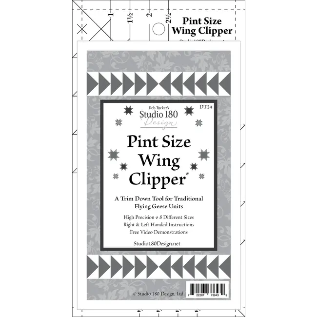 Pint Size Wing Clipper Ruler