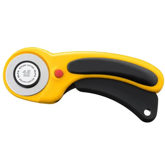 45 mm Deluxe Ergonomic Rotary Cutter - Yellow