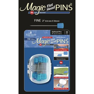 Magic Pins Flat Head Fine 50pc