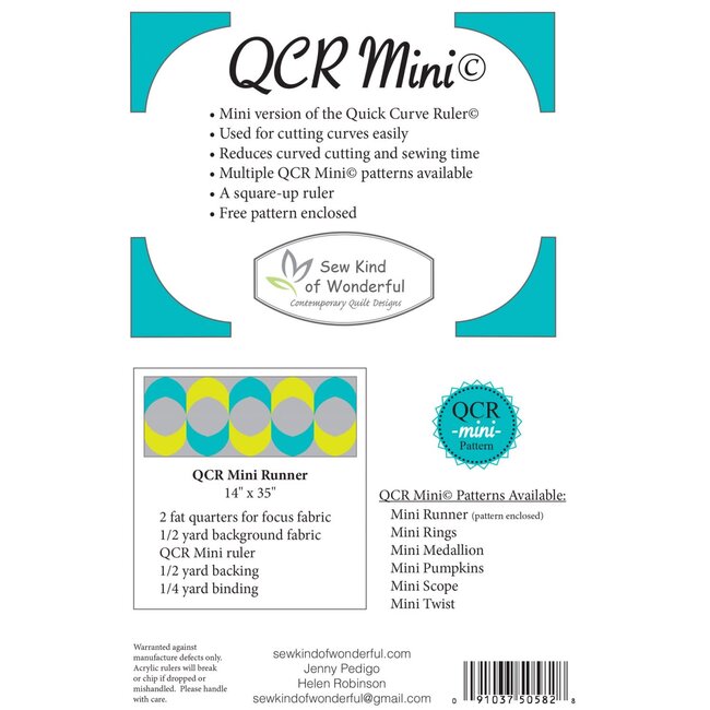 QCR Mini Quick Curve Ruler
