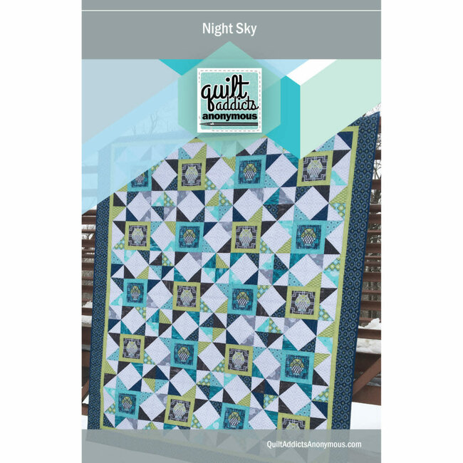 Night Sky - Quilt Addicts Anonymous pattern