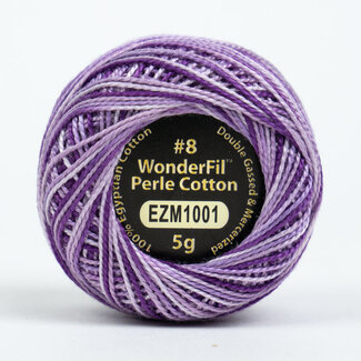Wonderfil Eleganza™ 8wt Perle Cotton Thread Variegated - Wisteria