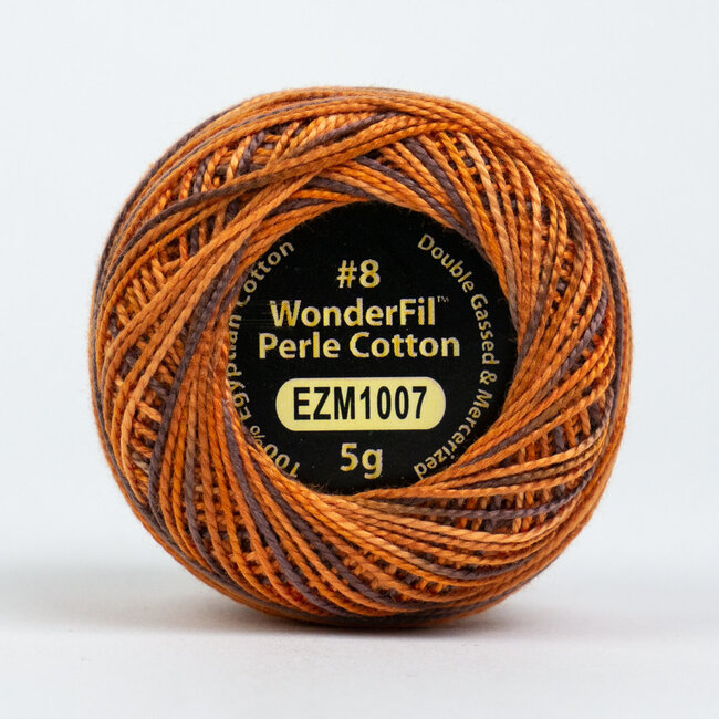 Eleganza™ 8wt Perle Cotton Thread Variegated - Harvest