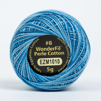 Wonderfil Eleganza™ 8wt Perle Cotton Thread Variegated - Oceanic