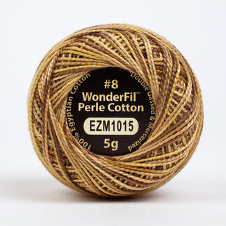 Wonderfil Eleganza™ 8wt Perle Cotton Thread Variegated - Pumpernickel