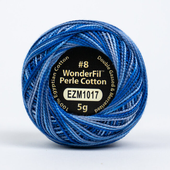 Eleganza™ 8wt Perle Cotton Thread Variegated - Sea Depths