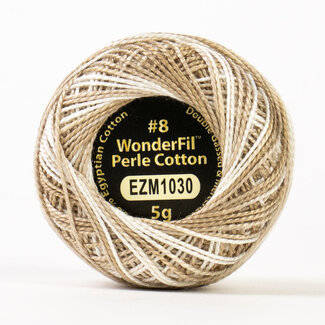 Wonderfil Eleganza™ 8wt Perle Cotton Thread Variegated - Linen