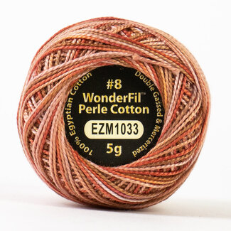 Wonderfil Eleganza™ 8wt Perle Cotton Thread Variegated - Carpenter