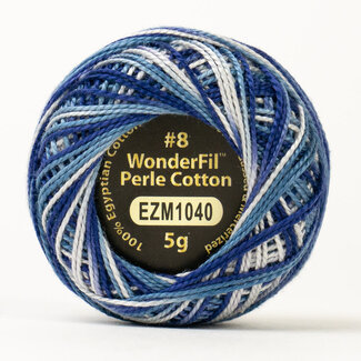 Wonderfil Eleganza™ 8wt Perle Cotton Thread Variegated - Blizzard