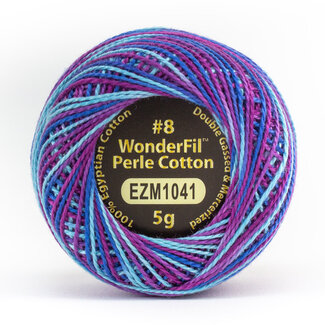 Wonderfil Eleganza™ 8wt Perle Cotton Thread Variegated - Enchantment