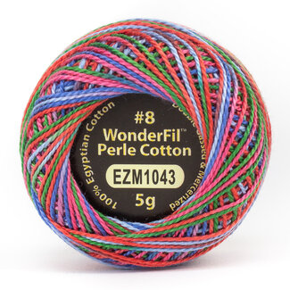 Wonderfil Eleganza™ 8wt Perle Cotton Thread Variegated - Sugar Rush