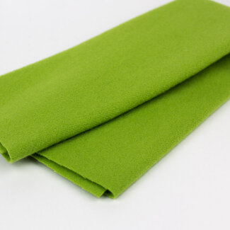 Wonderfil Merino Wool Fabric Fat 1/8 - Electric Lime