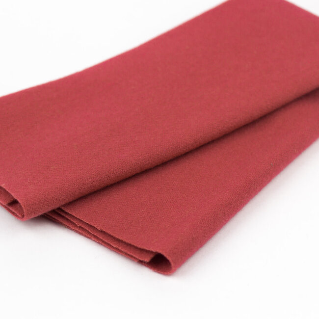 Merino Wool Fabric Fat 1/8 - Rhubarb