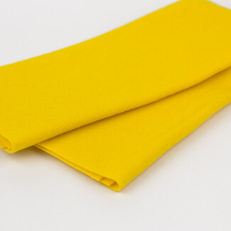 Wonderfil Merino Wool Fabric Fat 1/8 - Sun Yellow