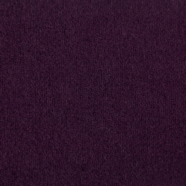 Merino Wool Fabric Fat 1/8 - Eggplant