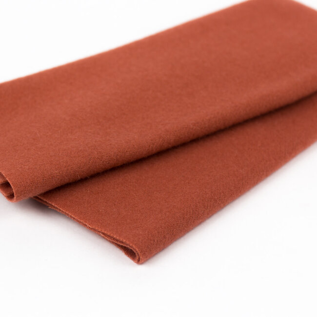 Merino Wool Fabric Fat 1/8 - Persimmon