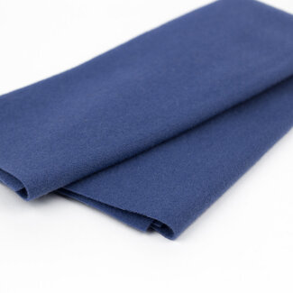 Wonderfil Merino Wool Fabric Fat 1/8 - Larkspur Blue