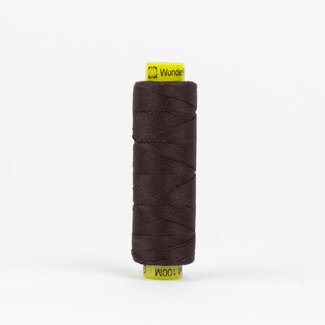Wonderfil Spagetti™ 12wt Egyptian Cotton Thread - Dark Chocolate