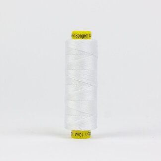 Wonderfil Spagetti™ 12wt Egyptian Cotton Thread - White