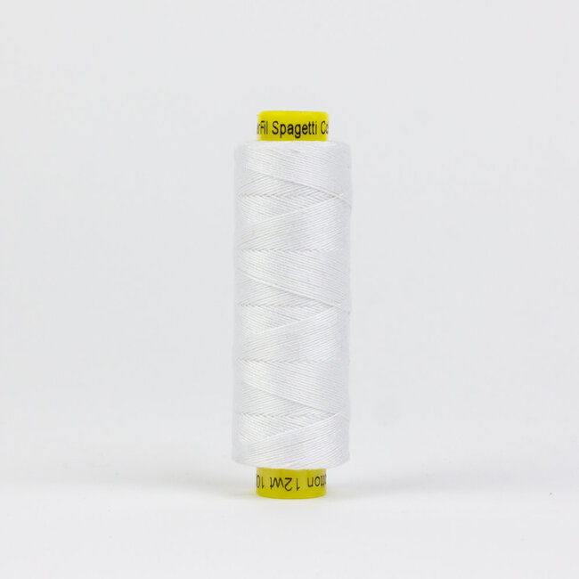 Spagetti™ 12wt Egyptian Cotton Thread - White