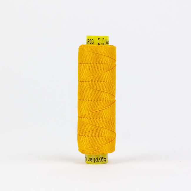 Spagetti™ 12wt Egyptian Cotton Thread - Golden Yellow