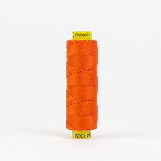 Wonderfil Spagetti™ 12wt Egyptian Cotton Thread - Fun Orange