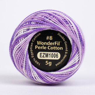 Wonderfil Eleganza™ 8wt Perle Cotton Thread Variegated - Princess