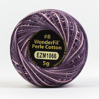 Wonderfil Eleganza™ 8wt Perle Cotton Thread Variegated - Sultry Night
