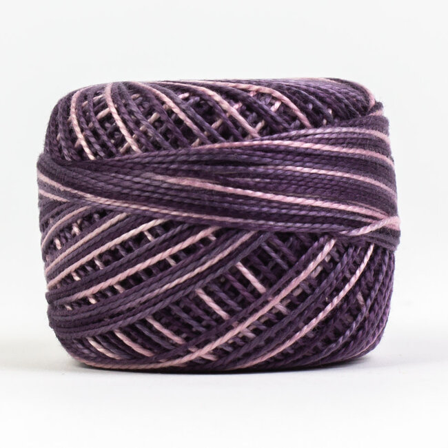 Eleganza™ 8wt Perle Cotton Thread Variegated - Sultry Night