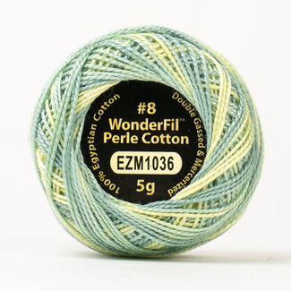 Wonderfil Eleganza™ 8wt Perle Cotton Thread Variegated - Pastel Landscape