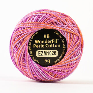 Wonderfil Eleganza™ 8wt Perle Cotton Thread Variegated - French Macaron