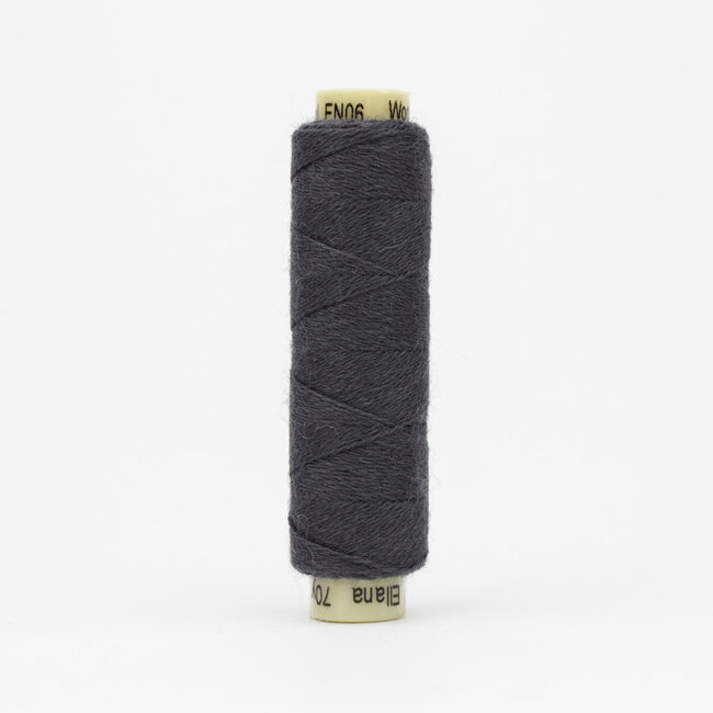 Ellana™ 12wt Wool/Acrylic Thread - Charcoal