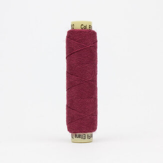 Wonderfil Ellana™ 12wt Wool/Acrylic Thread - Dark Cerise