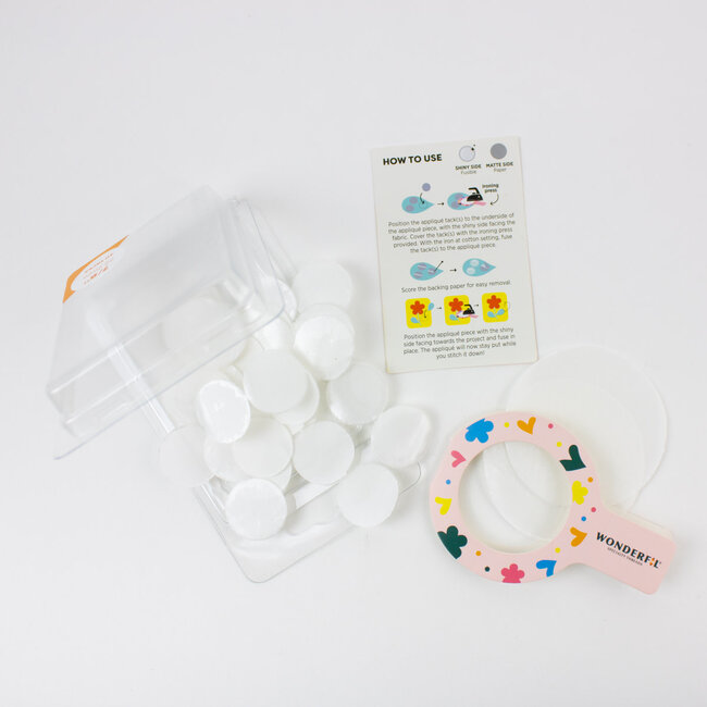 Fusible Appliqué Tacks 7/8" - 40 pieces