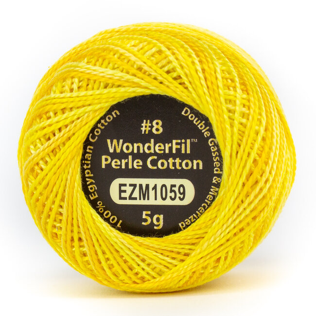 Eleganza™ 8wt Perle Cotton Thread Variegated - Citrus