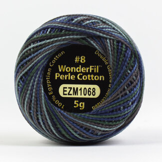 Wonderfil Eleganza™ 8wt Perle Cotton Thread Variegated - Avocado