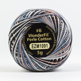 Wonderfil Eleganza™ 8wt Perle Cotton Thread Variegated - Comedy